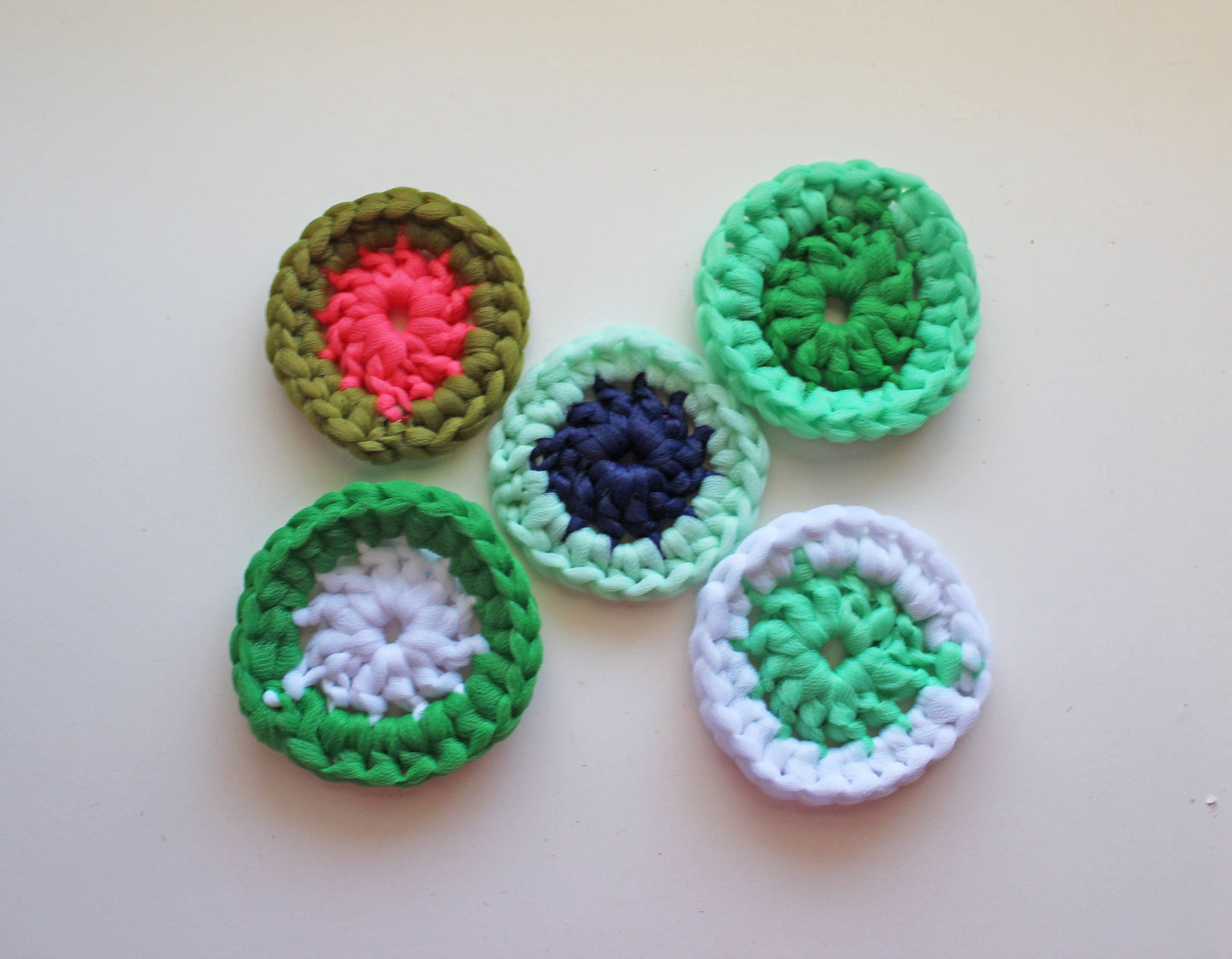 Crocheted Tulle Dish Scrubbie