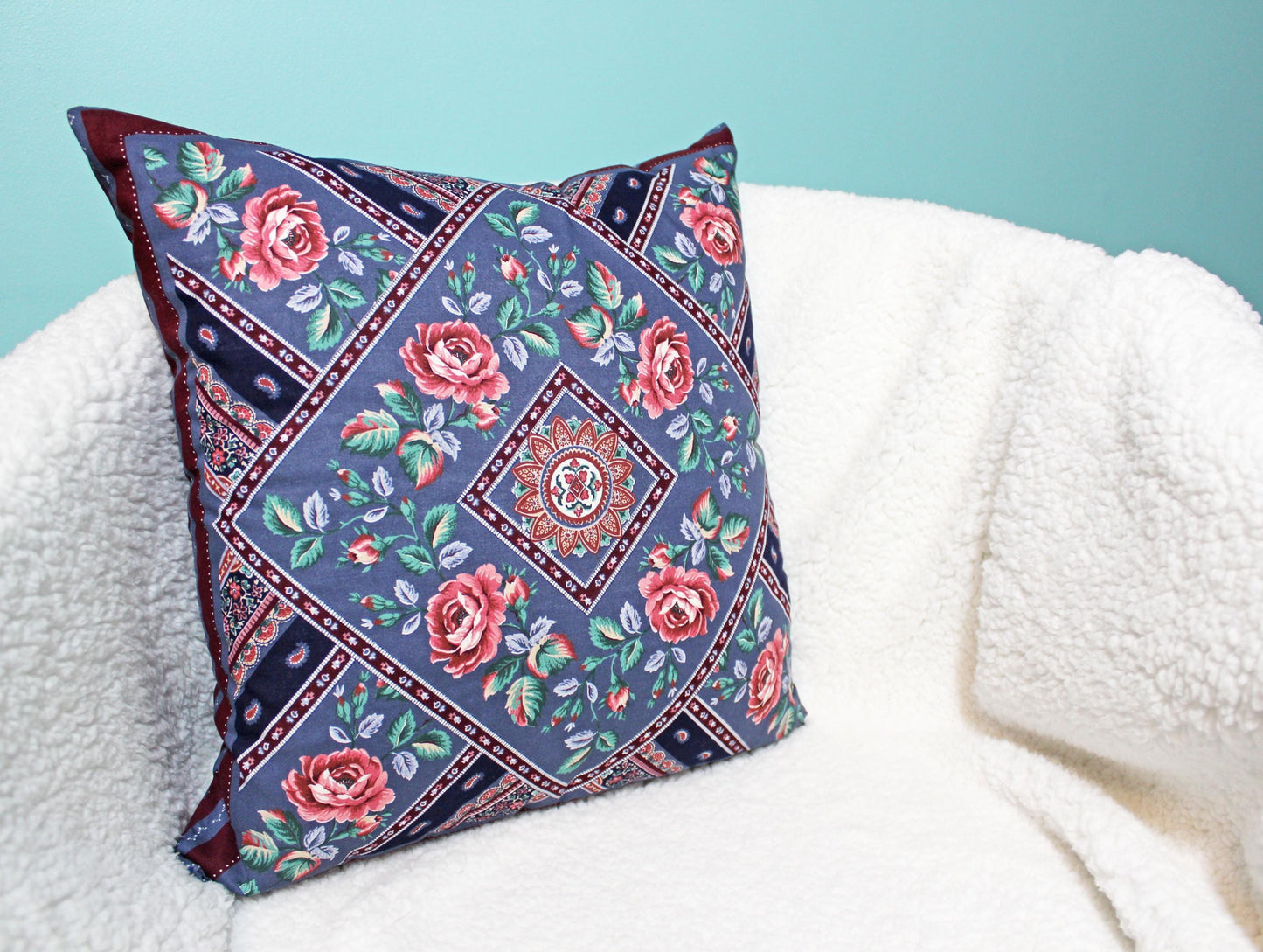 Floral Decorative Pillow