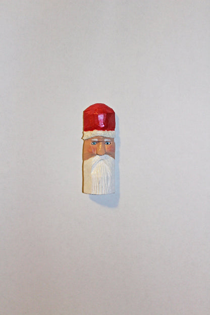 Carved Santa Magnet