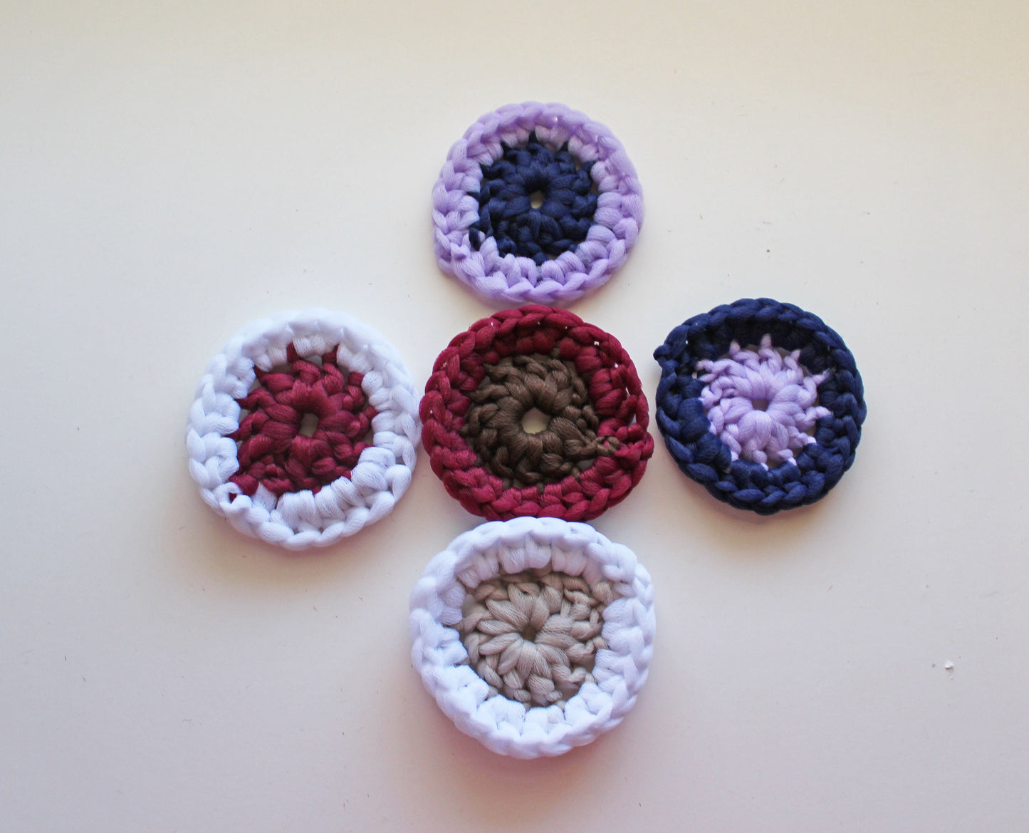 Crocheted Tulle Dish Scrubbie