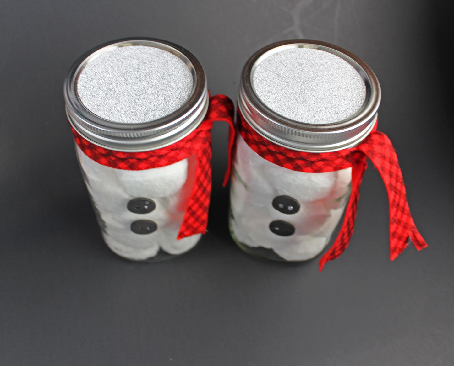 Snowball Fight in a Jar – Indoor Fun with Cotton Snowballs, Quart Glass Jar, Winter Game for All Ages