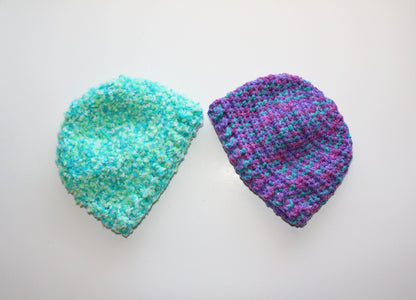 Crocheted Baby Beanie/Stocking Hat