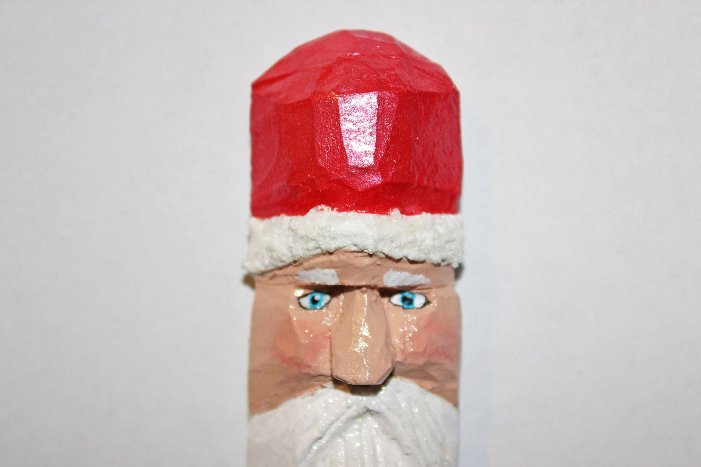 Carved Santa Magnet