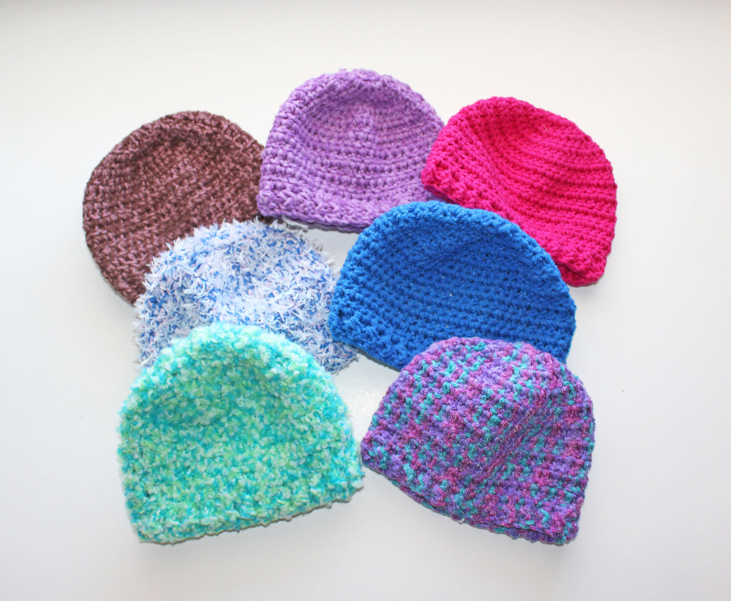 Crocheted Baby Beanie/Stocking Hat