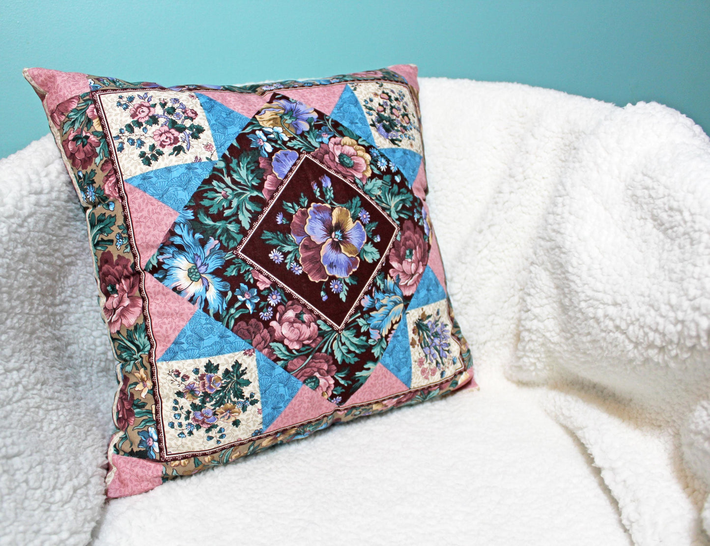 Floral Decorative Pillow