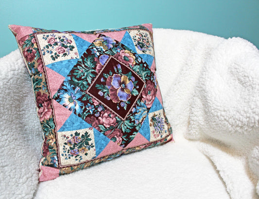 Floral Decorative Pillow