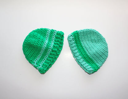 Crocheted Baby Beanie/Stocking Hat