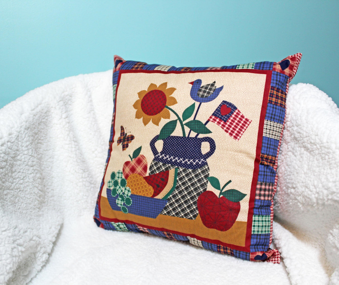Patchwork Decorative Pillow