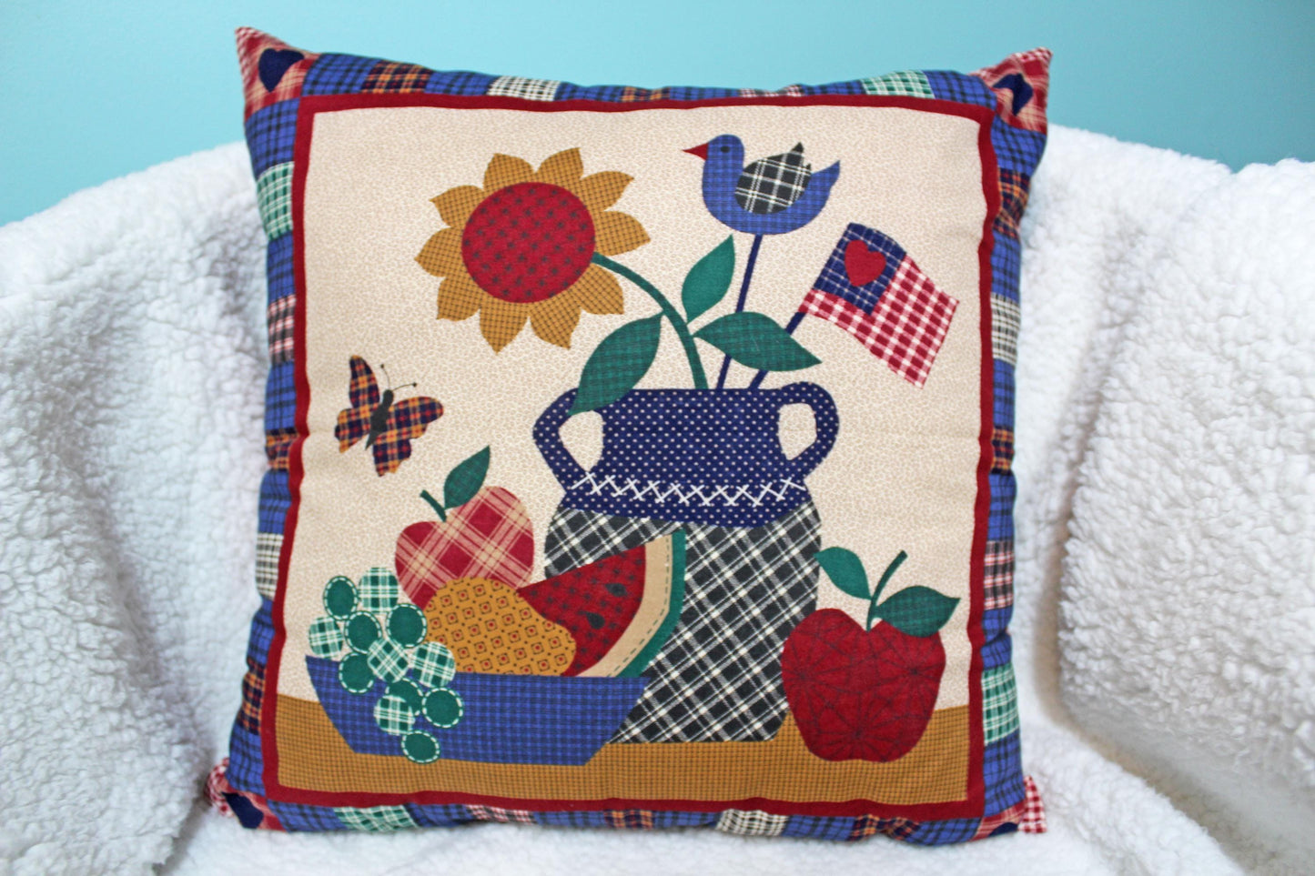 Patchwork Decorative Pillow