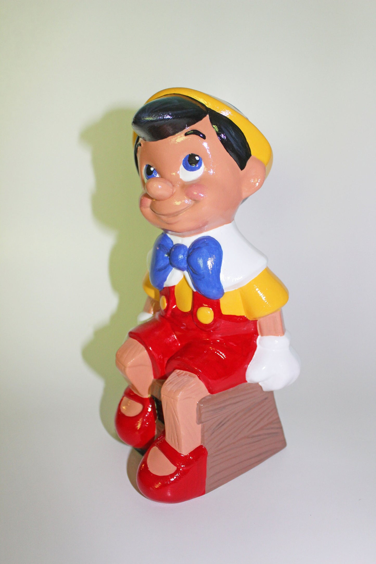 Ceramic Pinocchio Figurine