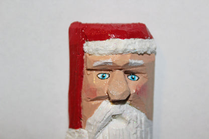 Carved Santa Magnet