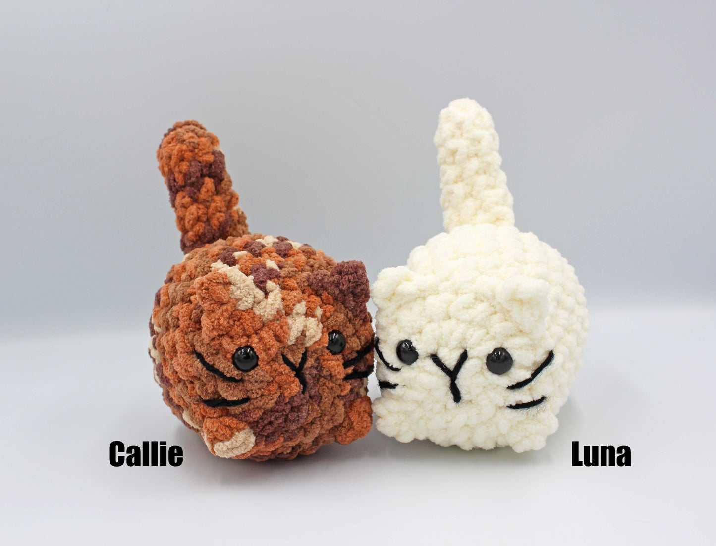Amigurumi Mini Loaf Cat Plushie | Handmade Crochet Cat | Cute Stuffed Animal Gift