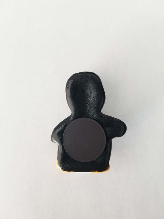 Ceramic Penguin Magnet