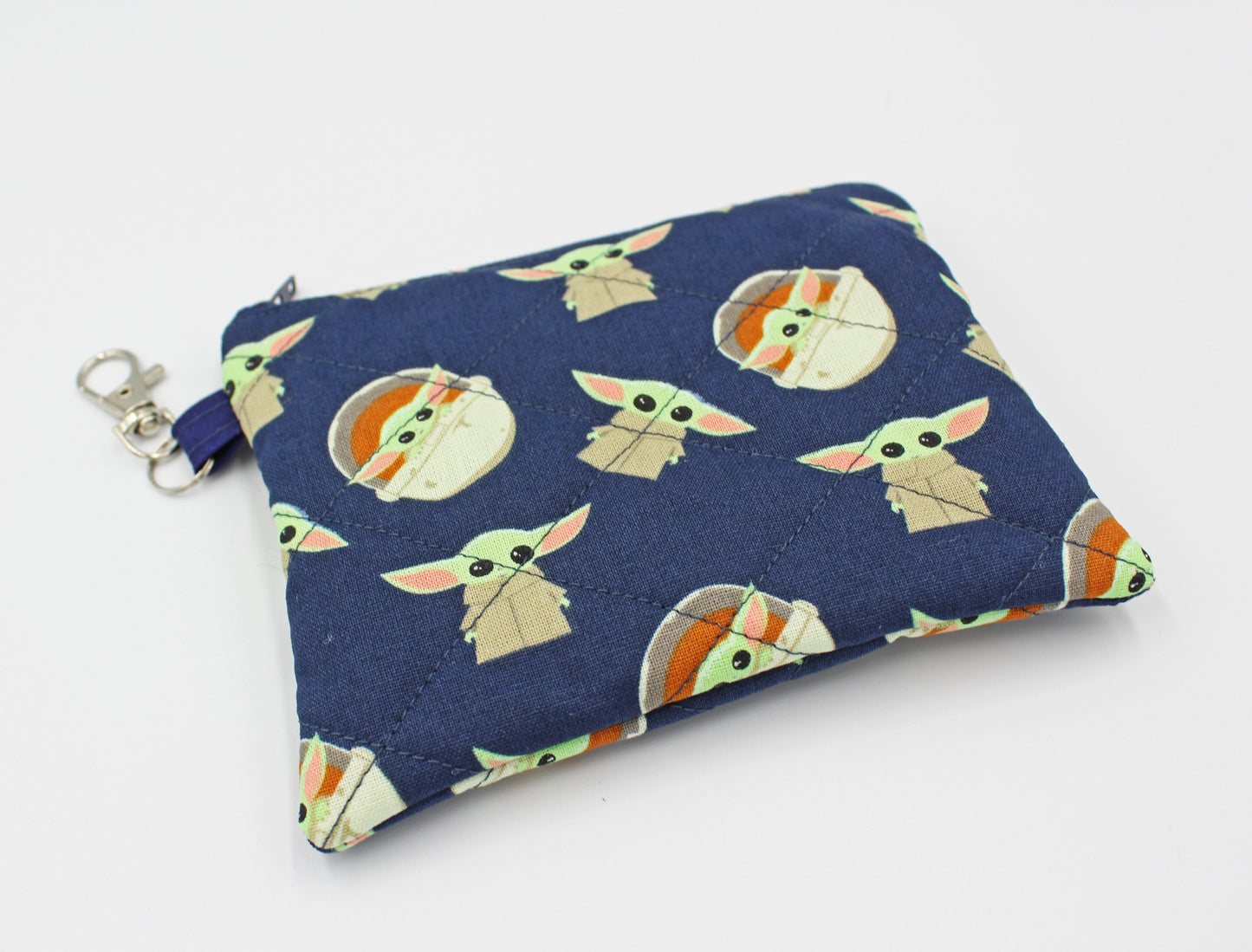 Character Quilted Coin Pouch/Keychain Wallet