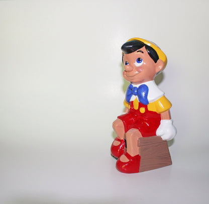 Ceramic Pinocchio Figurine