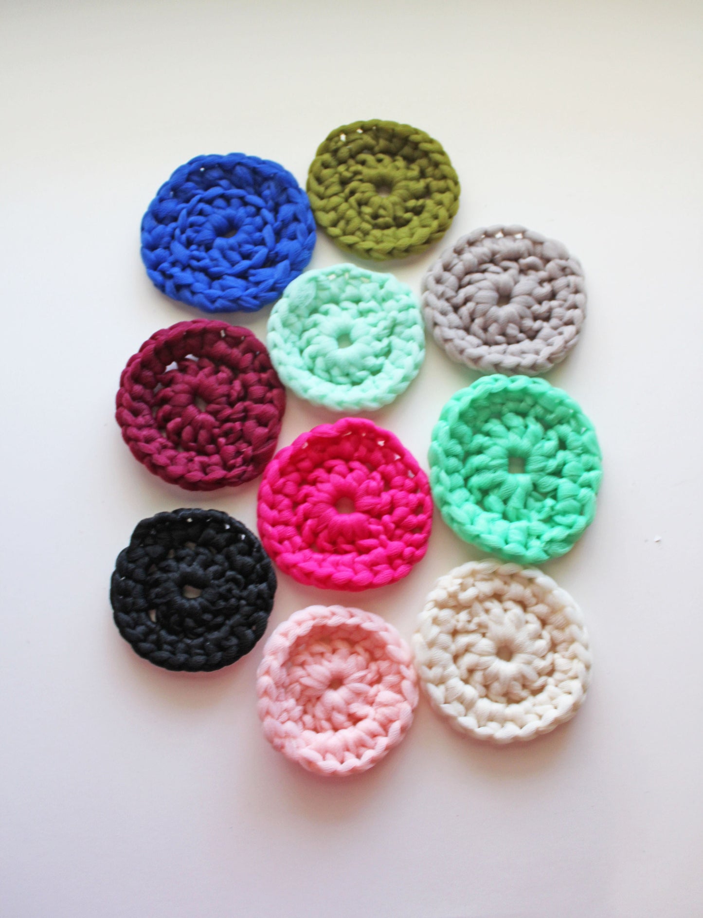 Crocheted Tulle Dish Scrubbie