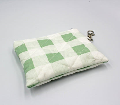 Whimsical & Cute Quilted Coin Pouch/Keychain Wallet
