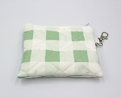 Whimsical & Cute Quilted Coin Pouch/Keychain Wallet