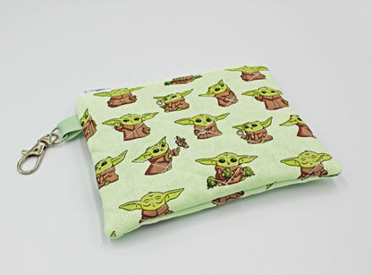 Character Quilted Coin Pouch/Keychain Wallet