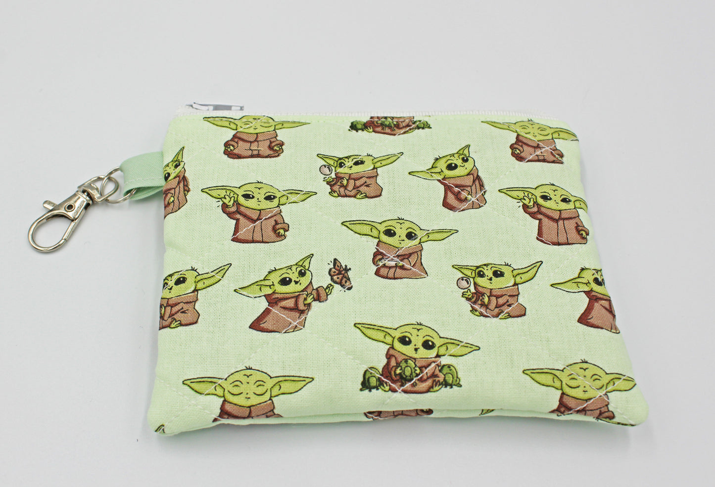 Character Quilted Coin Pouch/Keychain Wallet