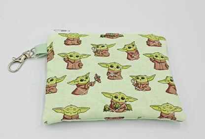 Character Quilted Coin Pouch/Keychain Wallet