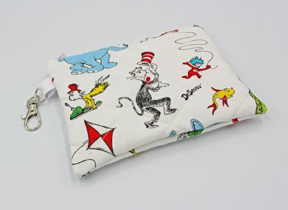 Character Quilted Coin Pouch/Keychain Wallet